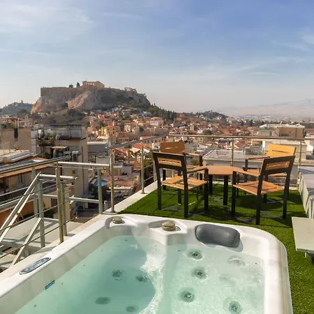 Апартаменты Majestic Penthouse Acropolis Афины Экстерьер фото