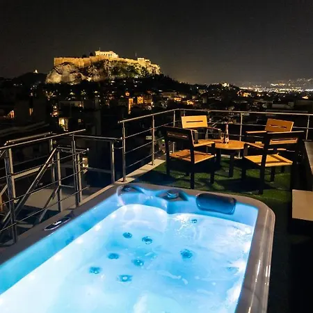 Апартаменты Majestic Penthouse Acropolis Афины Экстерьер фото
